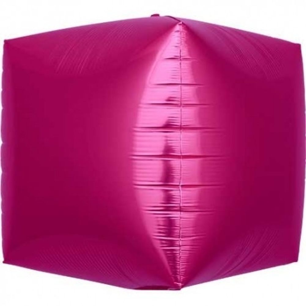 17" Cube Balloon - Magenta