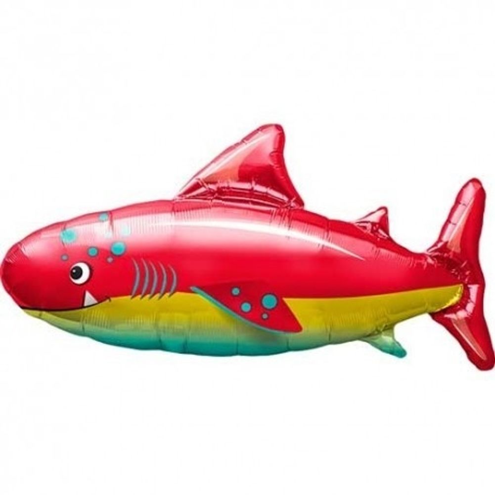 36" Happy Shark