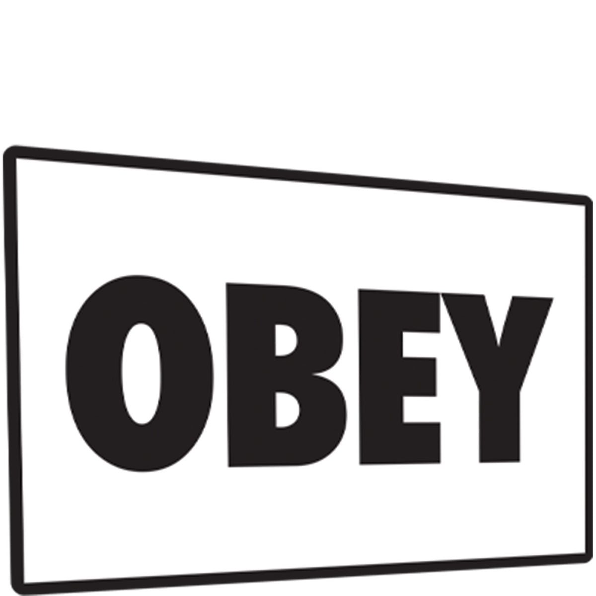 Obey Metal Sign They Live