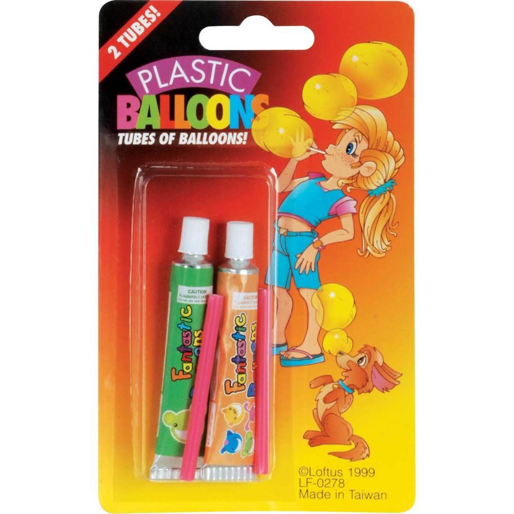 Plastic Balloon Carded