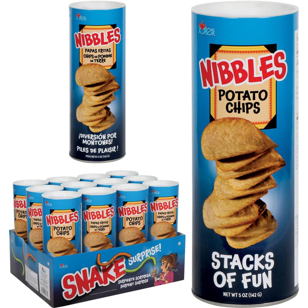 Snake Potato Chips Can (1ct)