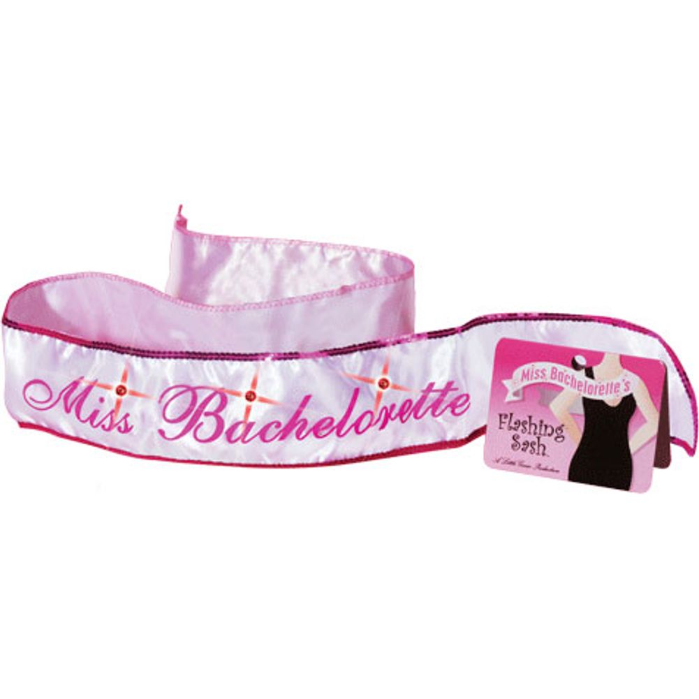 Miss Bachelorette's Flashing Sash