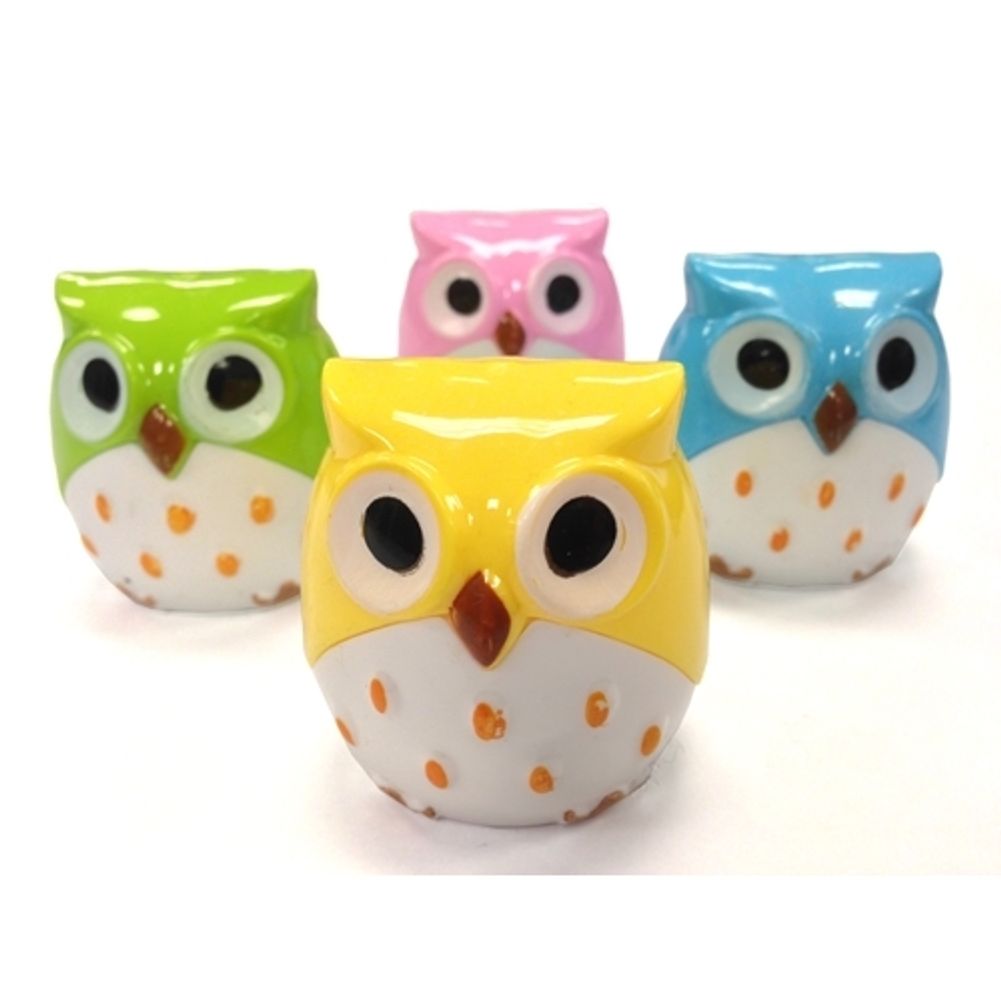 Owl Pencil Sharpener (12 ct)