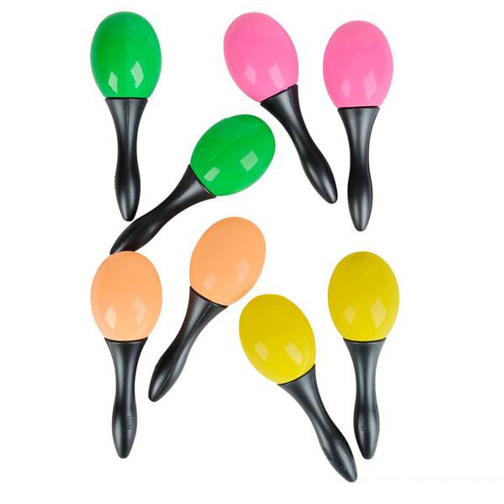 5.25" Two-Tone Maracas (12ct)