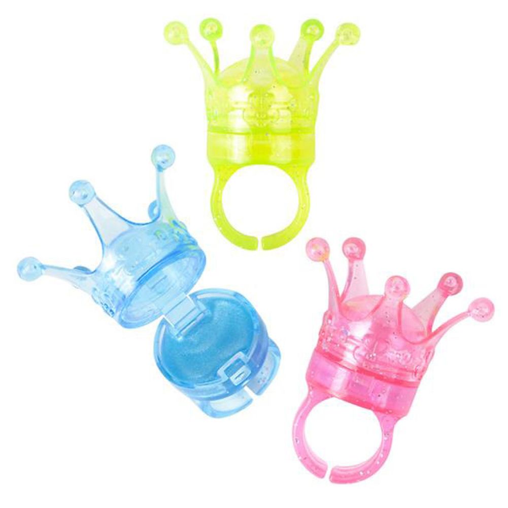 1.75" Crown Ring Lip Gloss (12ct)