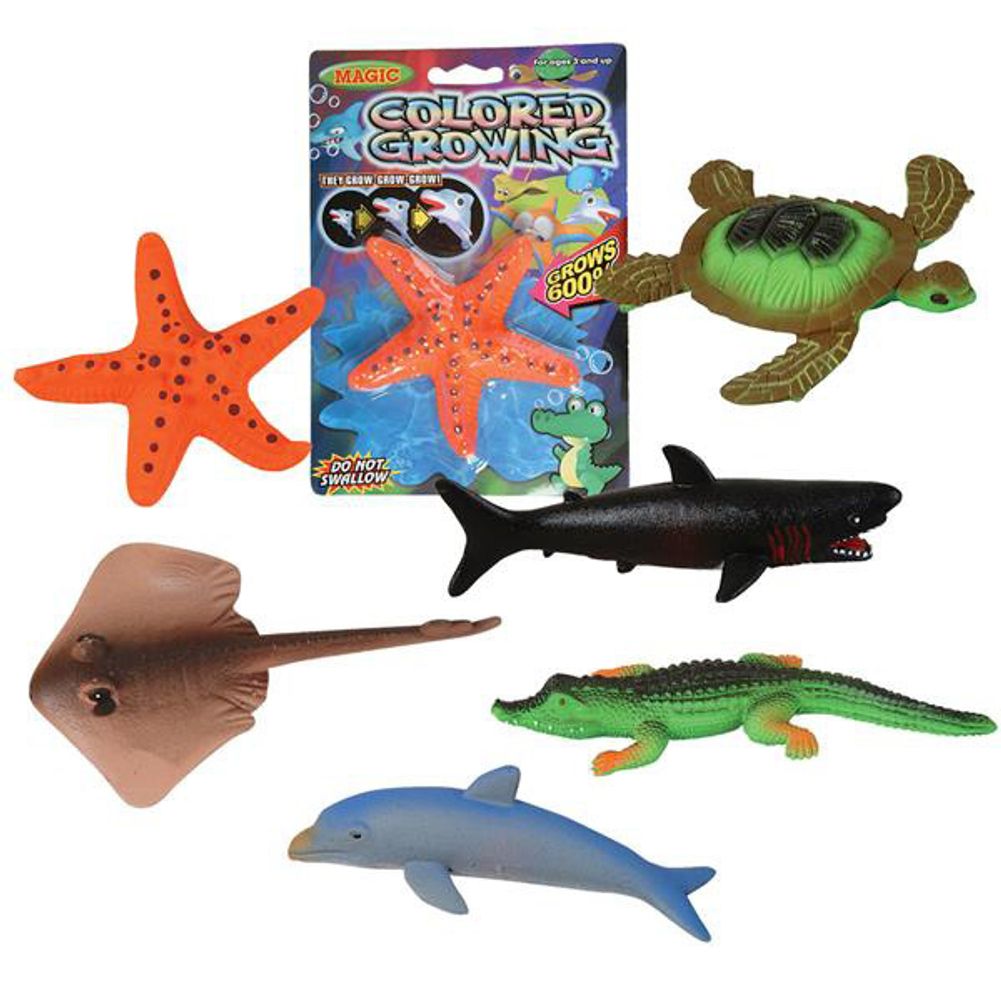 6" Magic Grow Sea Animal (12ct)