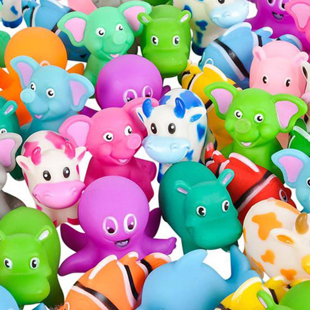 72 piece Rubber Animal Assortment (72ct)