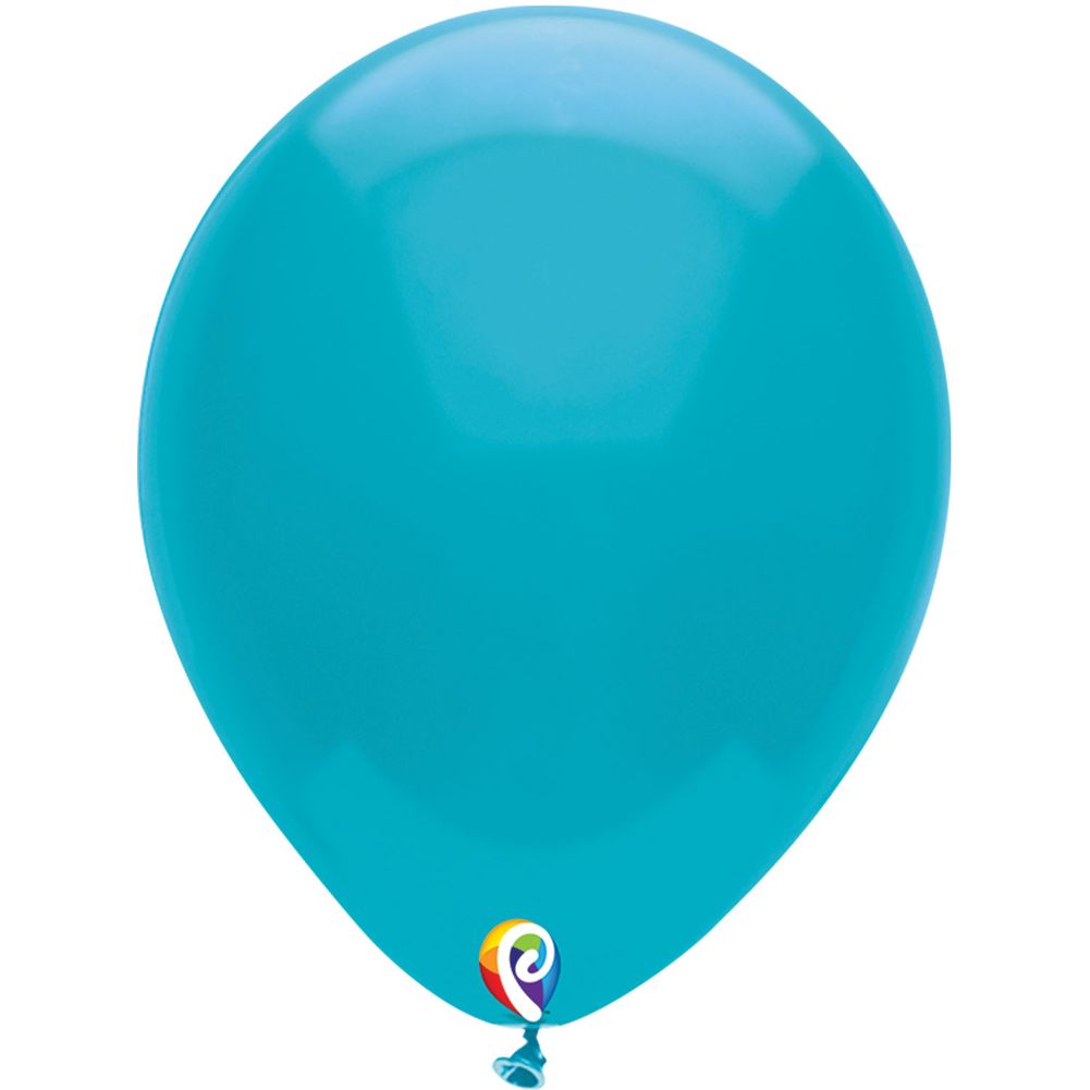 Funsational 12" Turquoise Latex Balloons, 50ct