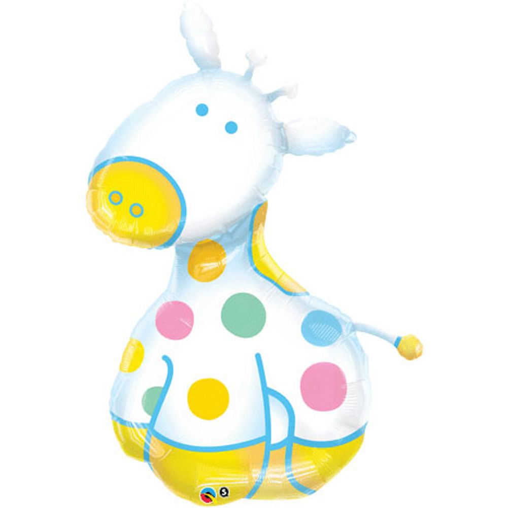 48" Soft Giraffe Helium Shape