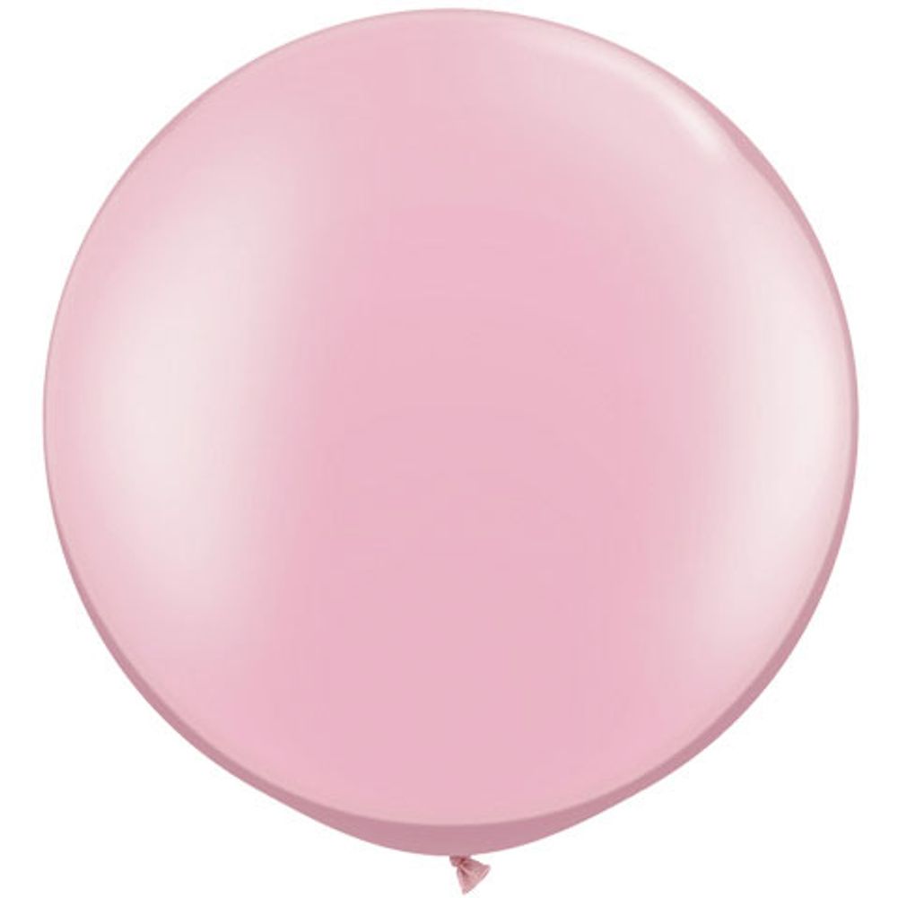 Qualatex 30" Pearlized Pink Latex Balloons (2ct)