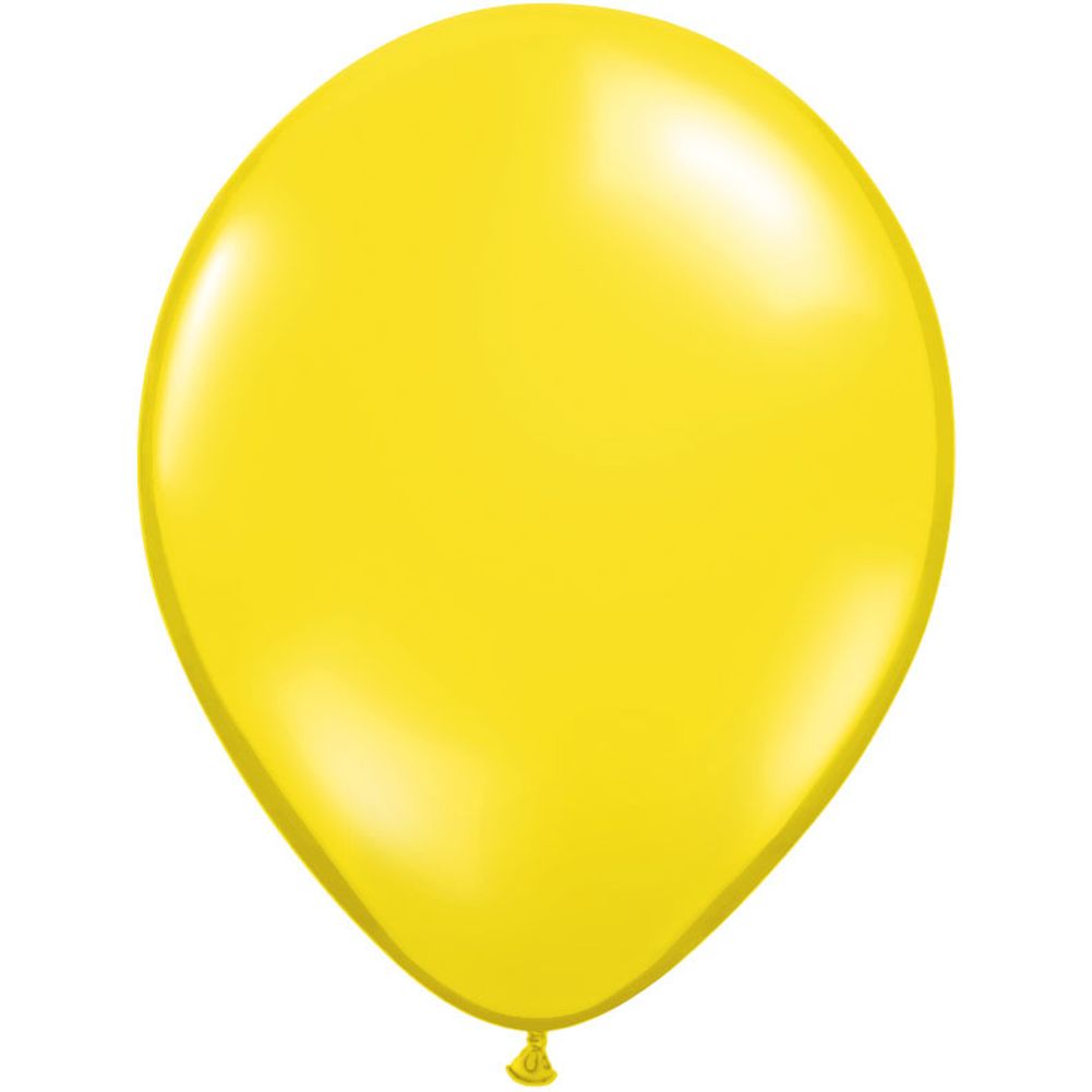 Qualatex 5" Citrine Yellow Latex Balloons (10ct)