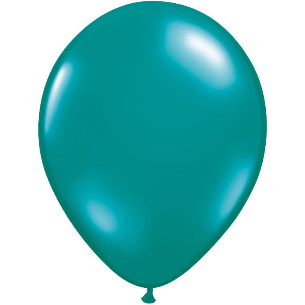 Qualatex 5" Jewel Teal Latex Balloons (10ct)