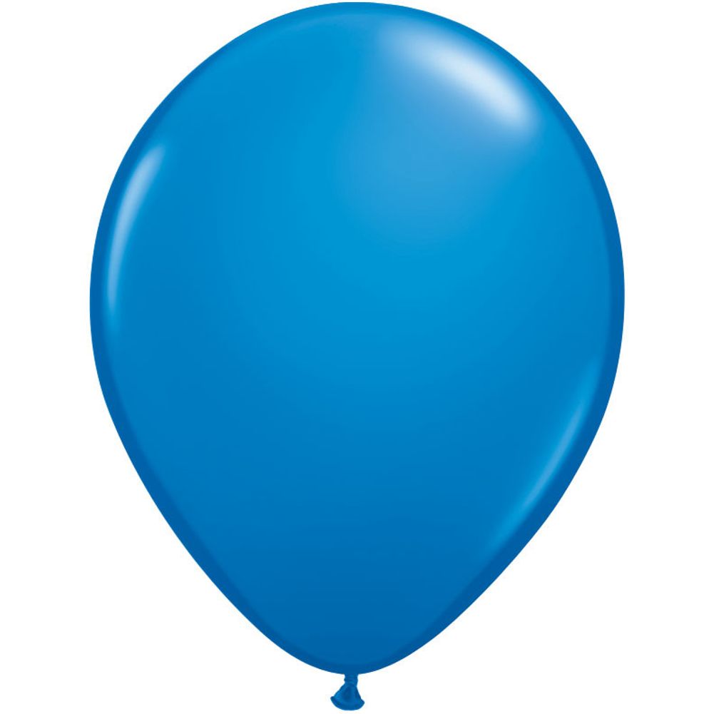 Qualatex 11" Dark Blue Latex Balloons (10ct)