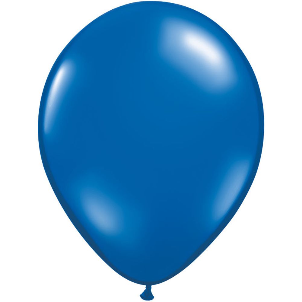 Qualatex 11" Sapphire Blue Latex Balloons (10ct)