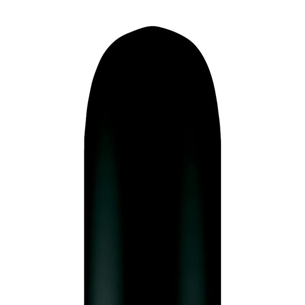 Qualatex 260Q Onyx Black Tying Balloons (10ct)