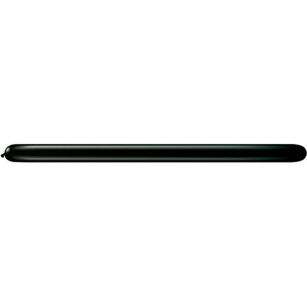 Qualatex 350Q Onyx Black Tying Balloons (10ct)