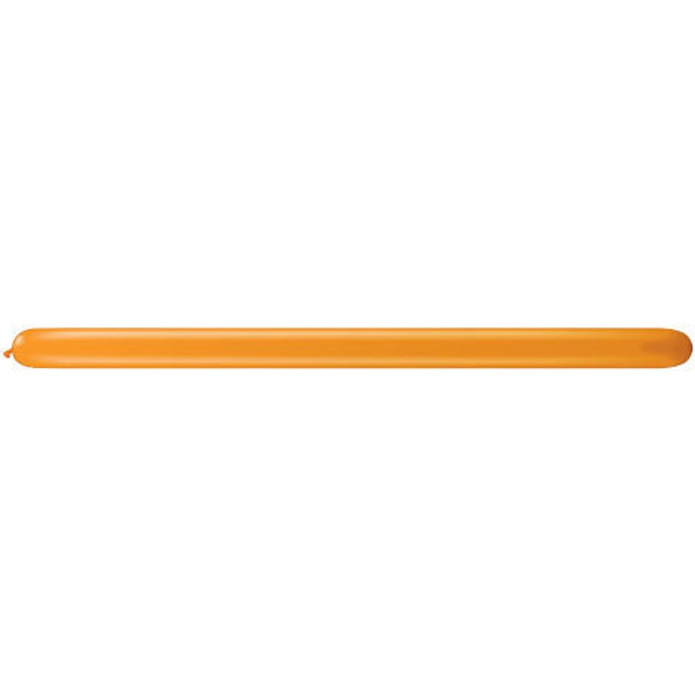 Qualatex 350Q Mandarin Orange Tying Balloons (10ct)