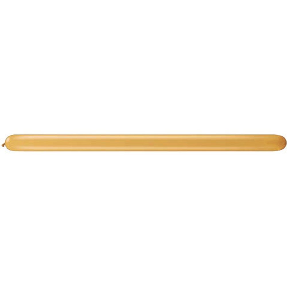 Qualatex 160Q Metallic Gold Tying Balloons (10ct)