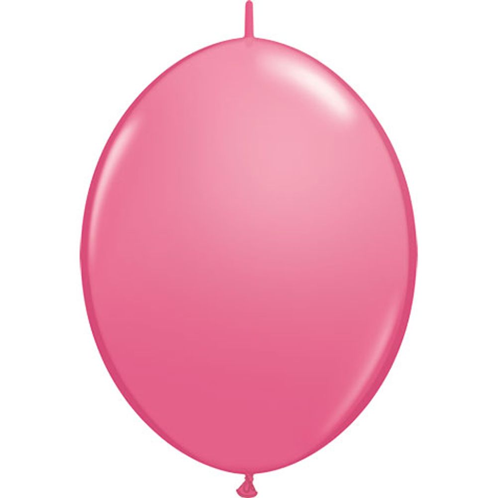 Qualatex 12" Rose Quicklink Latex Balloons (50ct)