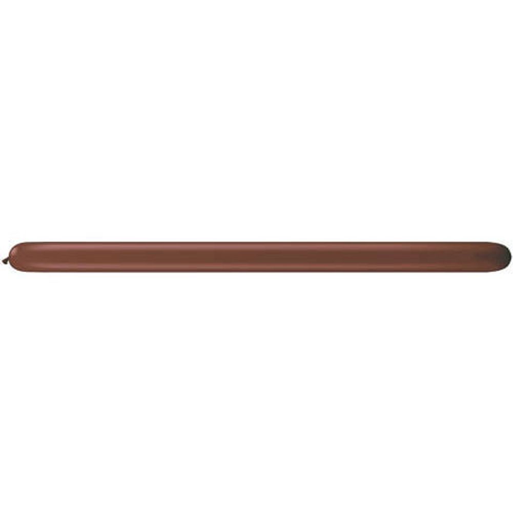Qualatex 160Q Chocolate Brown Tying Balloons (10ct)