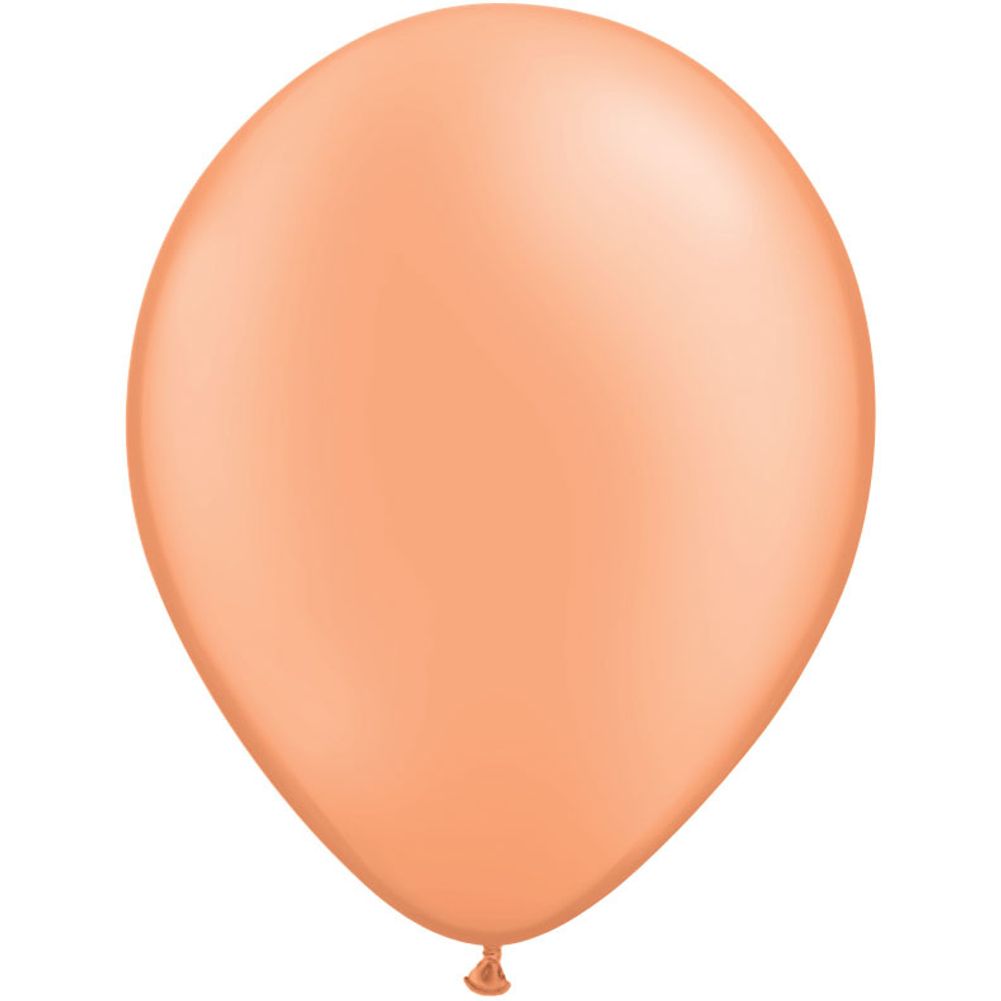 Qualatex 11" Neon Orange Latex Balloons (10ct)