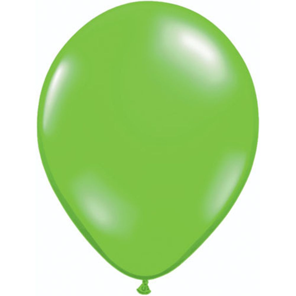 Qualatex 11" Jewel Lime Latex Balloons (10ct)