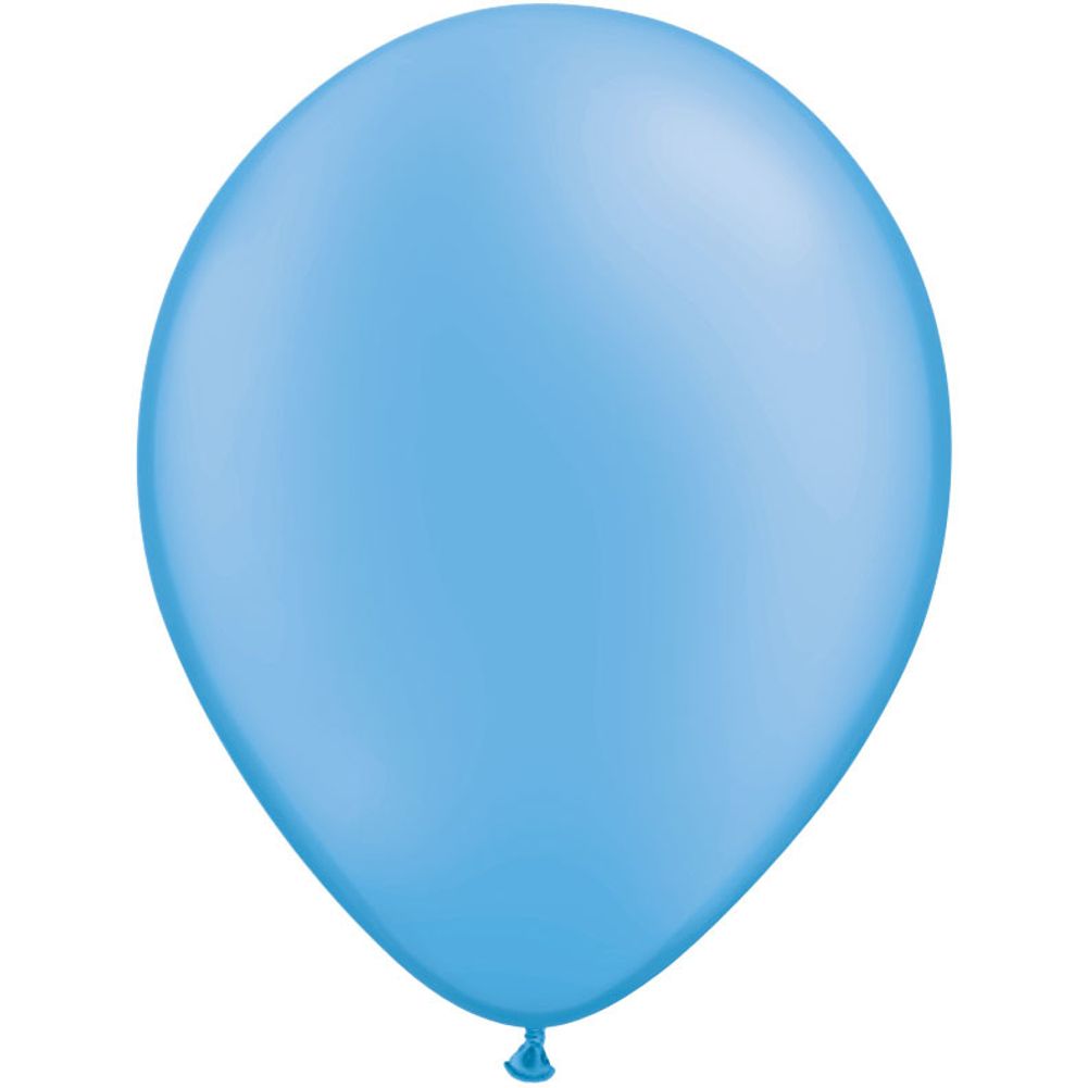 Qualatex 11" Neon Blue Latex Balloons (100ct)