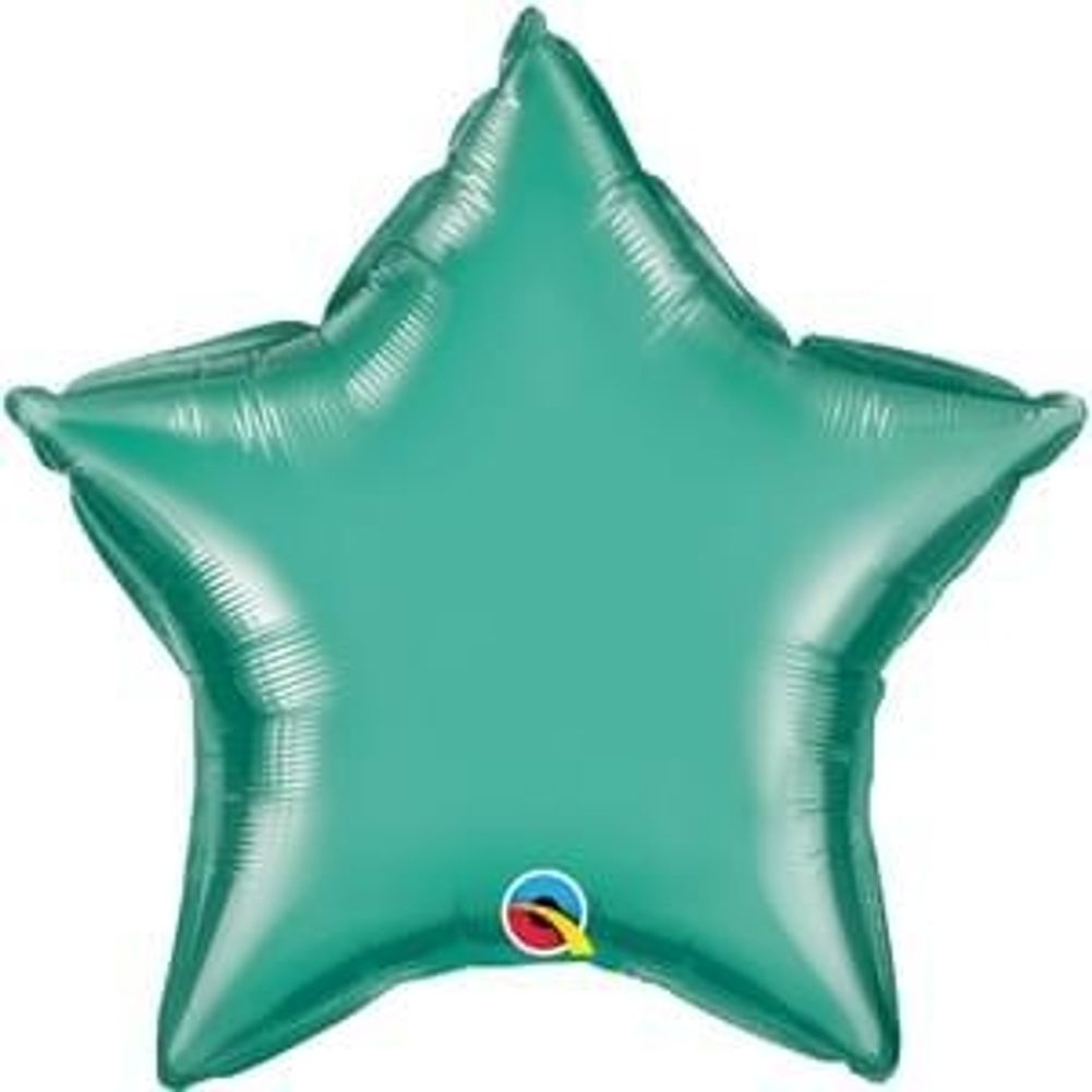 20" CHROME GREEN STAR