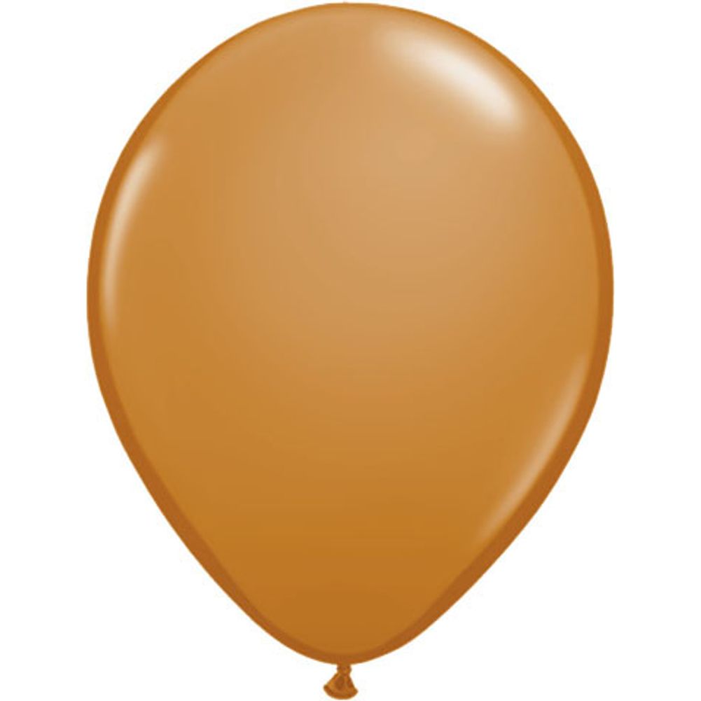 Qualatex 11" Mocha Brown Latex Balloons (10ct)