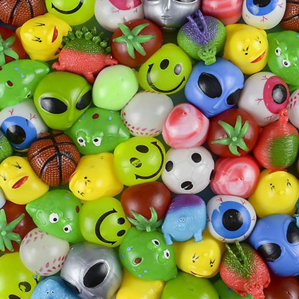 36 Piece 2.5" Sticky Splat Assortment (36ct)