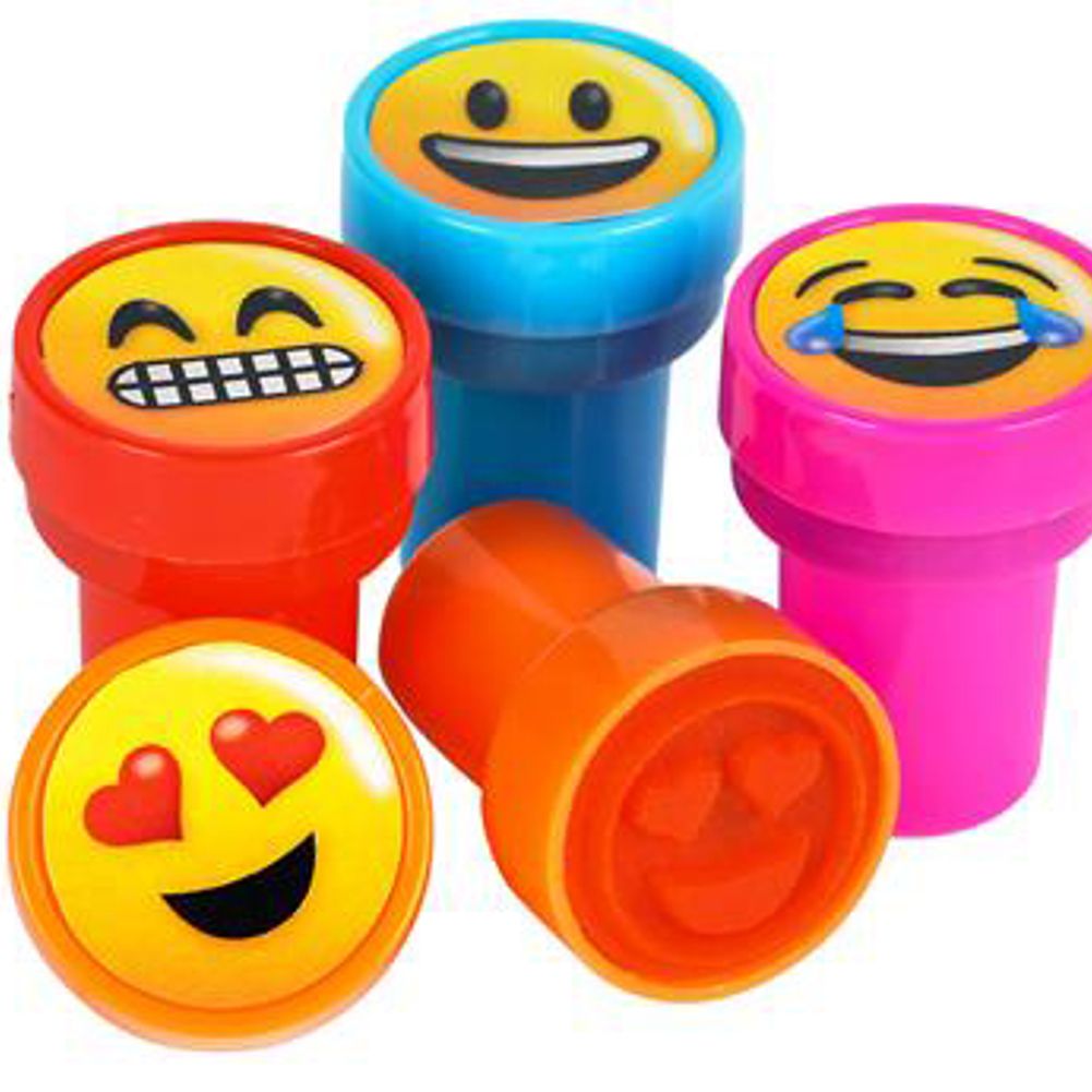 1.40" Emoticon Stampers (24 ct)