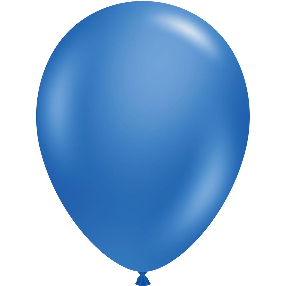 Tuftex 11" Metallic Sky Blue Latex Balloons (100ct)