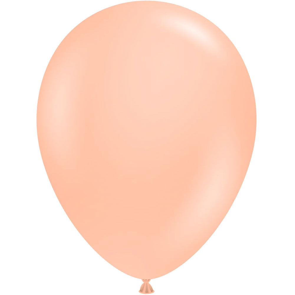 Tuftex 5" Cheeky Orange Latex Balloons (50ct)