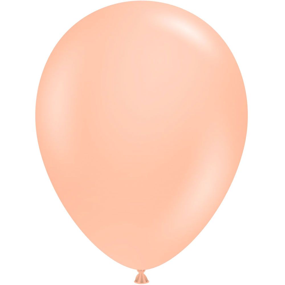 Tuftex 11" Cheeky Orange Latex Balloons (100ct)