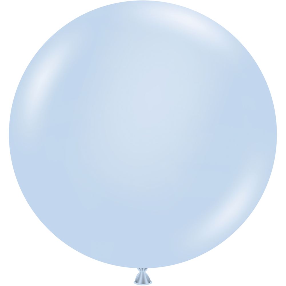 Tuftex 17" Monet Baby Blue Latex Balloons (50ct)