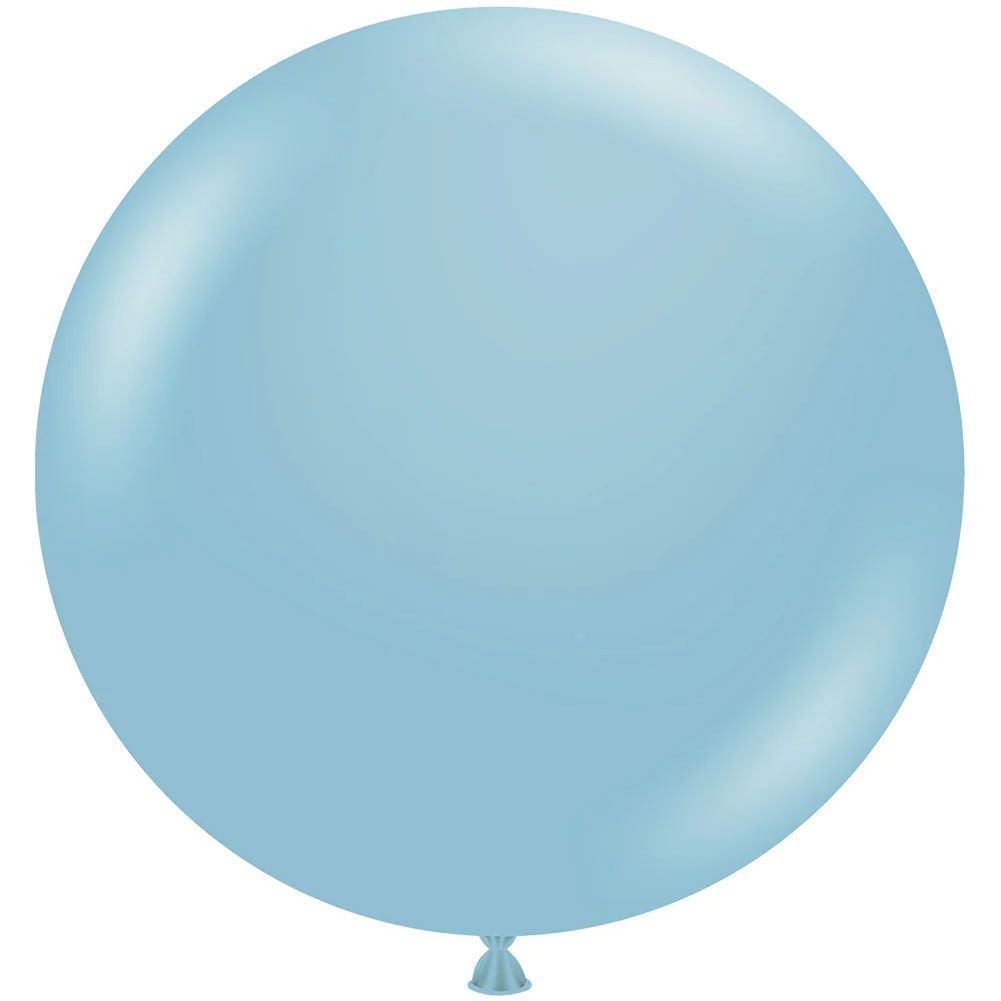Tuftex 24" Georgia Pearl True Blue Latex Balloons (25ct)