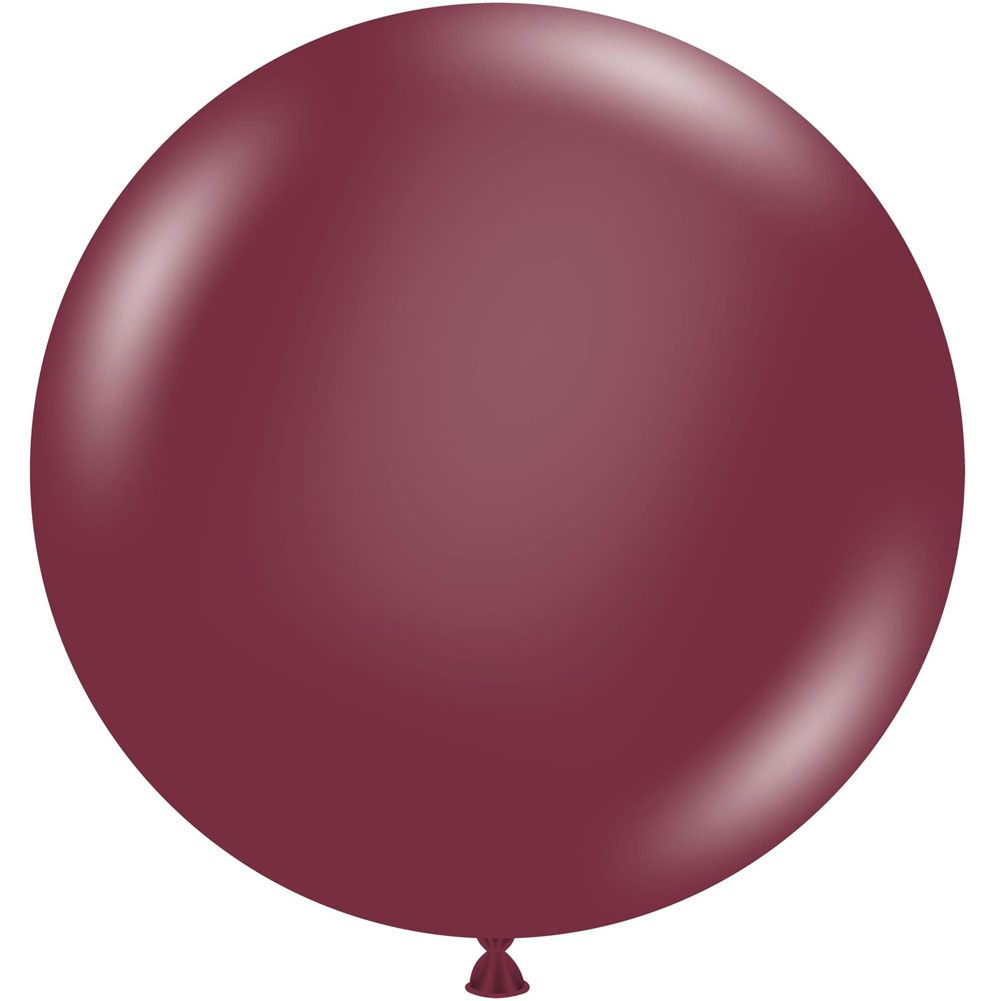 Tuftex 24" Samba Burgundy Latex Balloons (25ct)