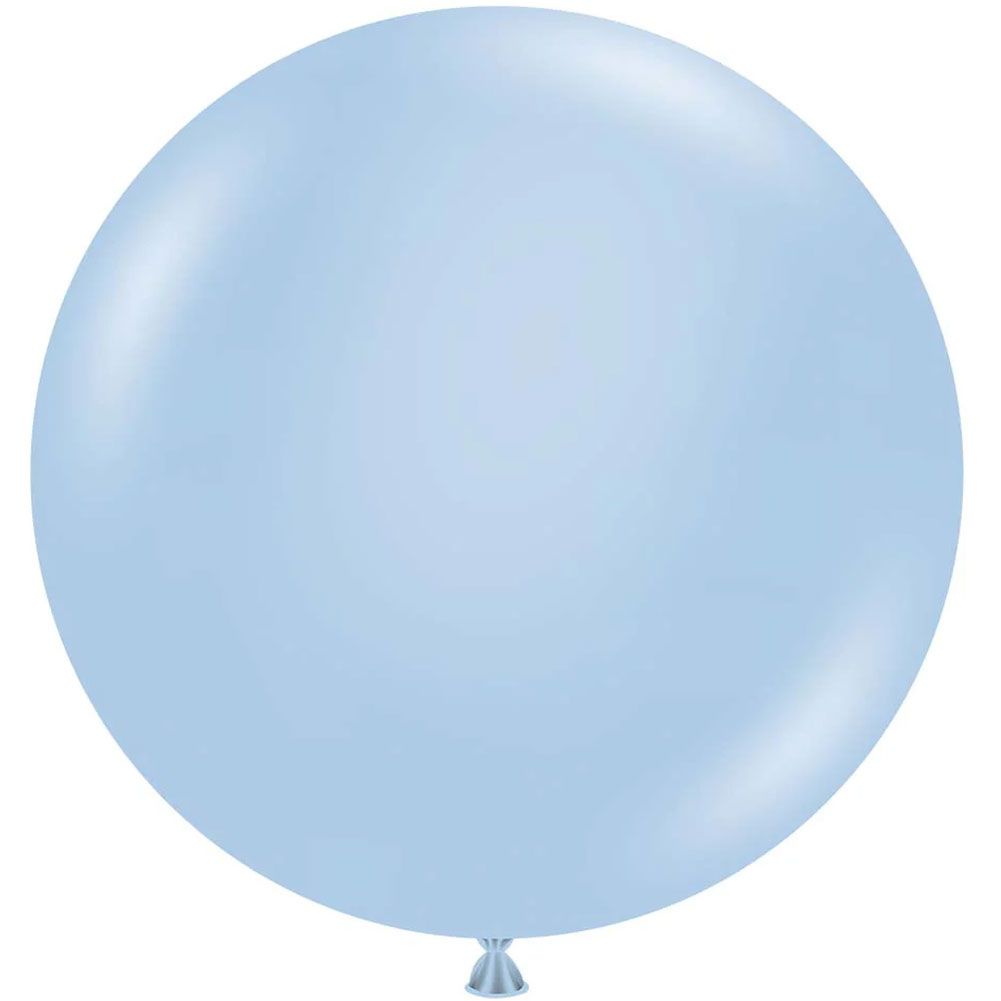 Tuftex 24" Monet Baby Blue Latex Balloons (25ct)