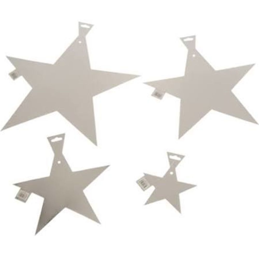5 Inch Silver Foil Star