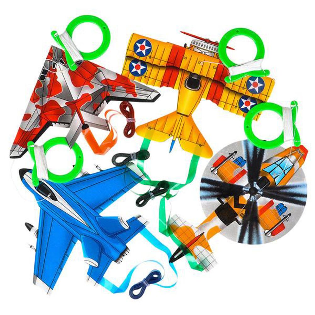 4.75" Mini Kite Plane (12ct)