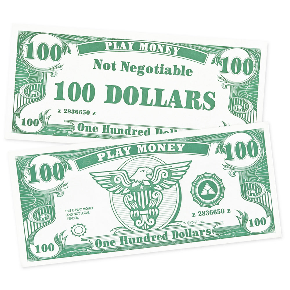 Play Money $100 (1000 ct)