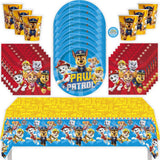 Paw Patrol Birthday Party Kit for 16 – 9 Inch Plates, Napkins, Table Cover and Cups (49 pc)
