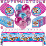 Paw Patrol Birthday Party Kit for 16 – 9 Inch Plates, Napkins, Table Cover, Banner and Balloons (42 pc)