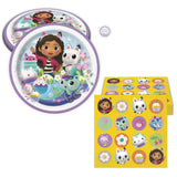 Gabby's Dollhouse Birthday Party Kit for 16 – 9 Inch Plates and Napkins (32 pc)