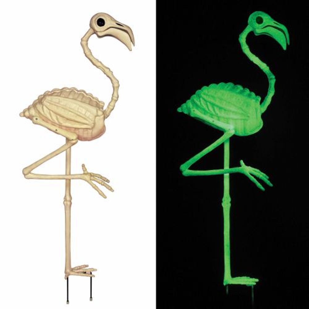 33.75" Skeleton Flamingo BL Responsive (1ct)