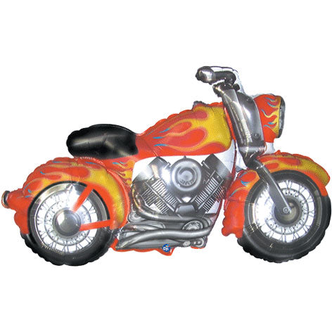 Snarly Motorcycle Helium Shape