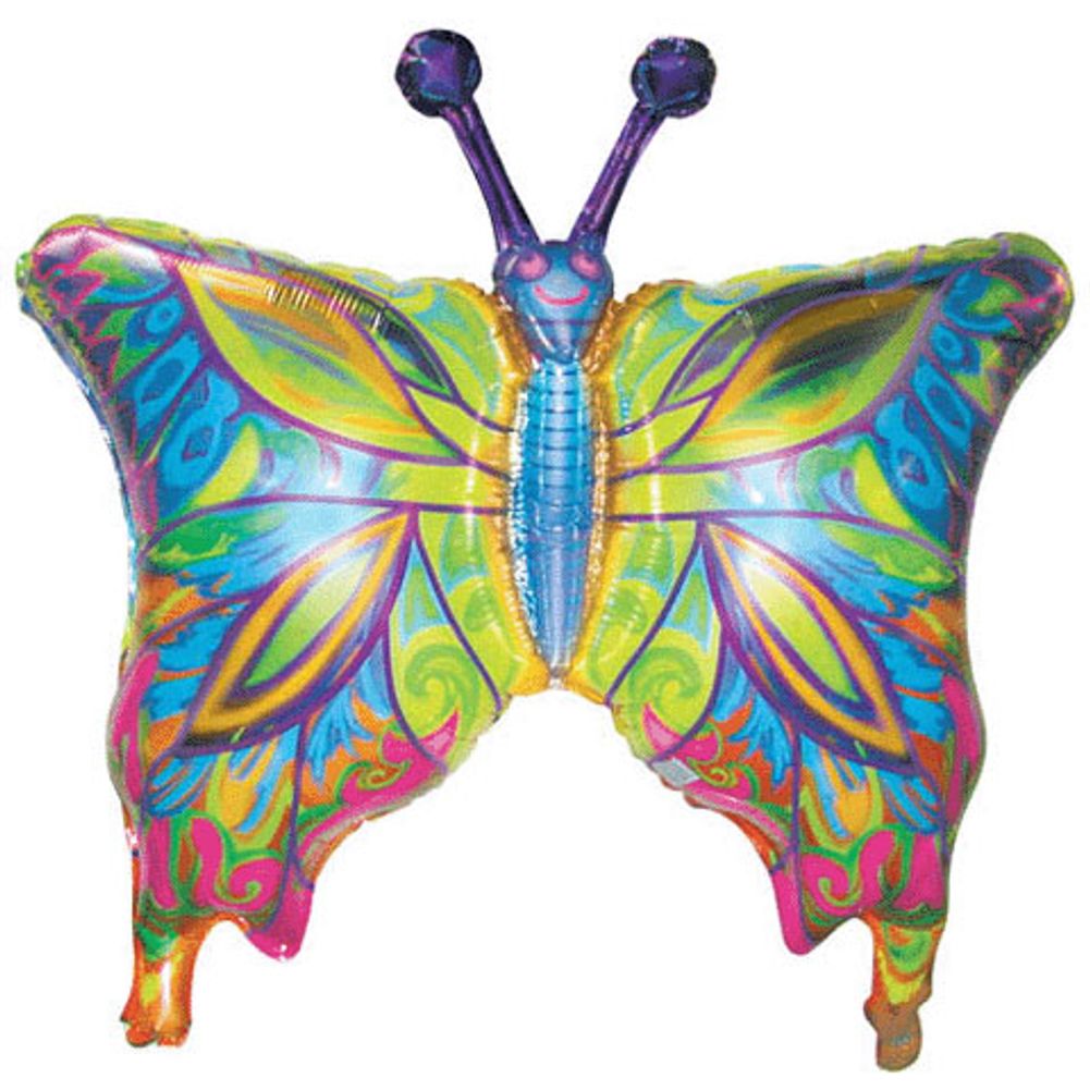 38" Fantasy Butterfly Helium Shape