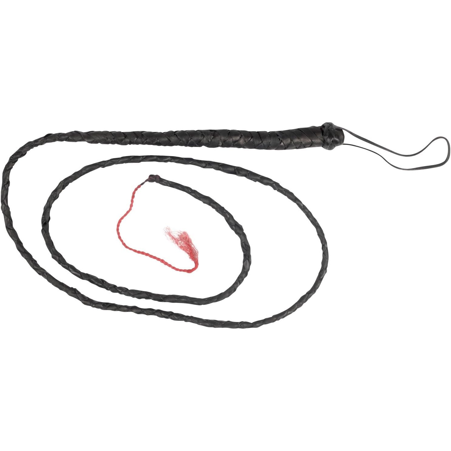 Genuine Leather Bull Whip - 6'