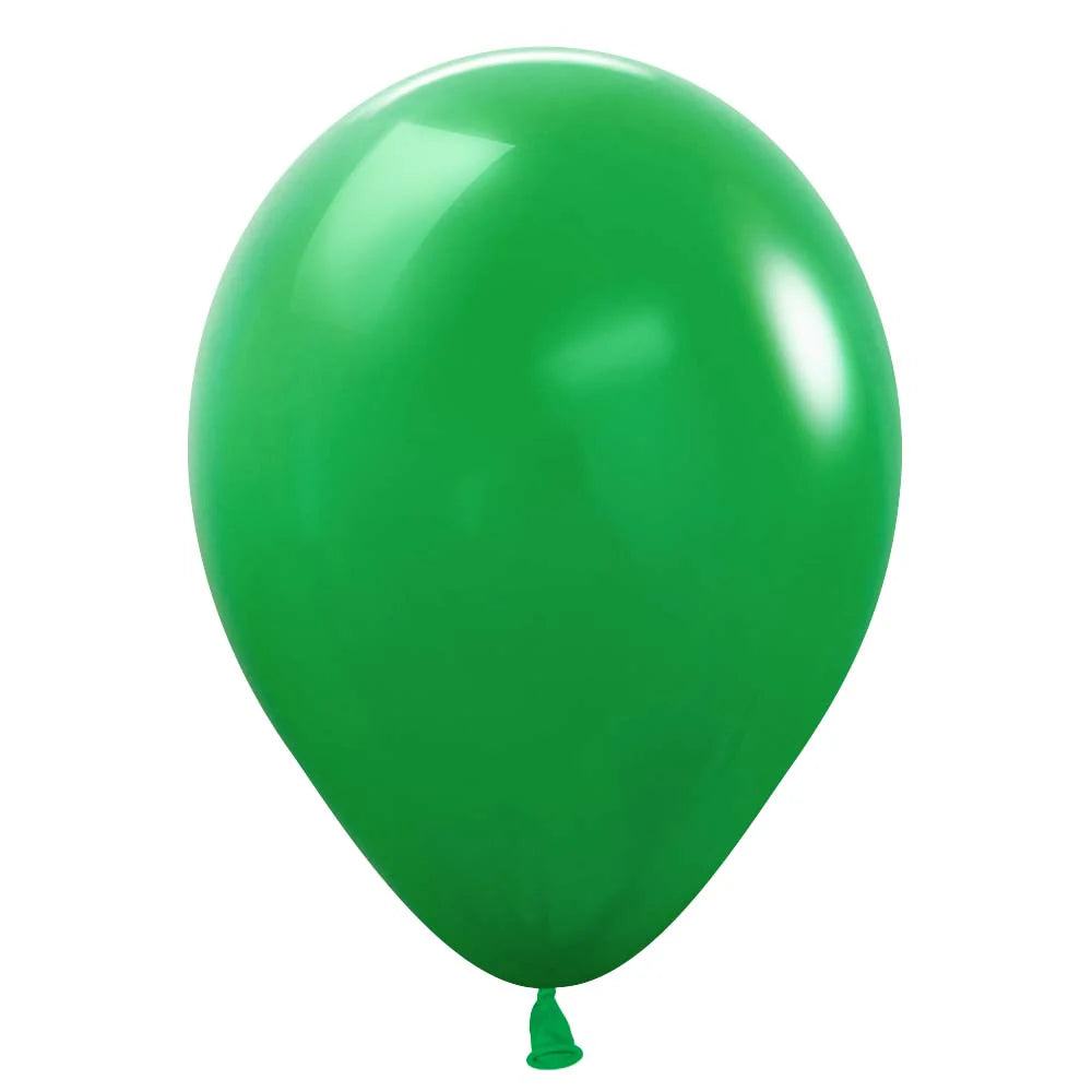 Sempertex 5" Deluxe Shamrock Green Latex Balloons (100ct)