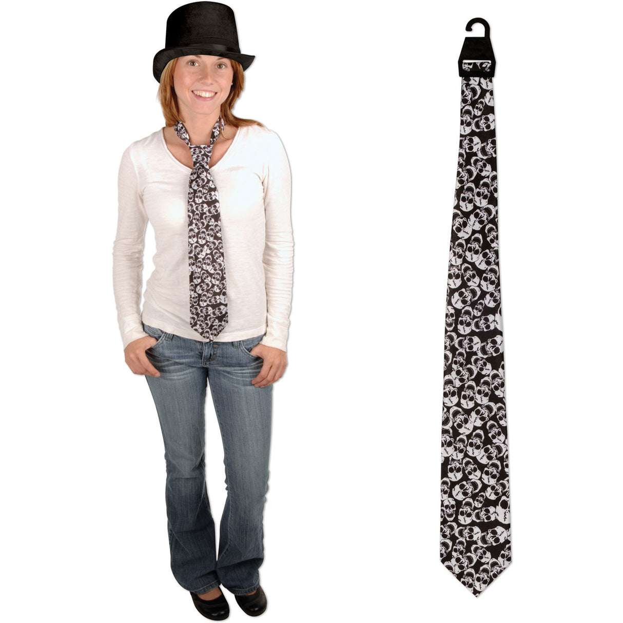 Skulls Tie